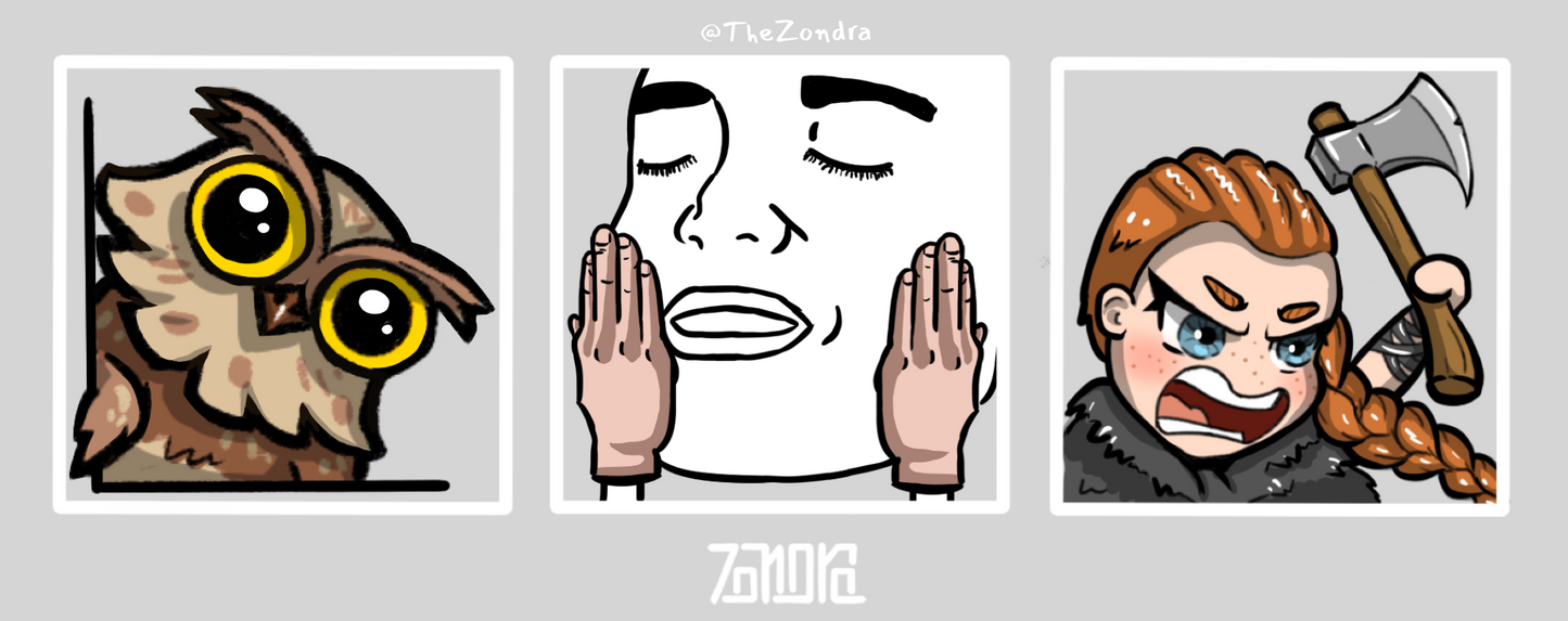 COMMISSION | CUSTOM EMOTES