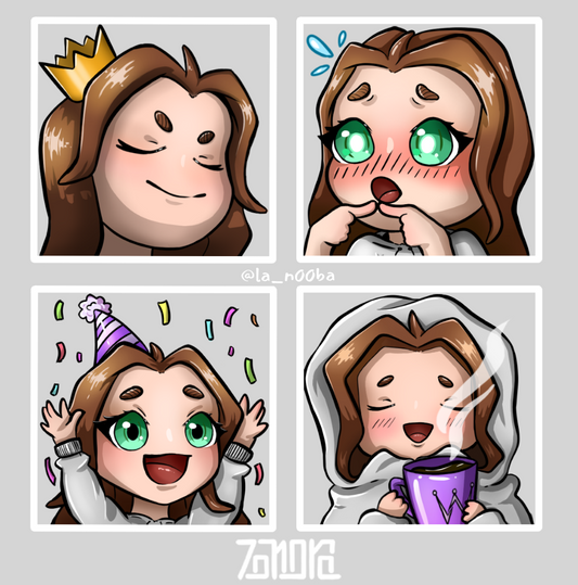 COMMISSION | CUSTOM EMOTES
