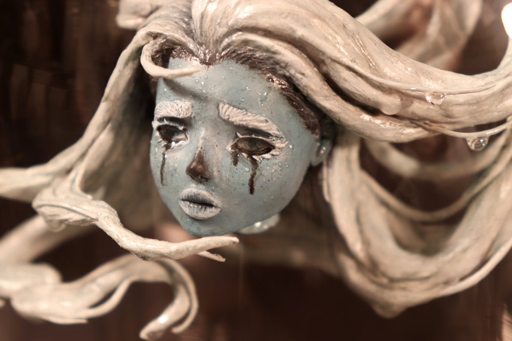 'SAD GHOST GIRL' | ORIGINAL SCULPTURE