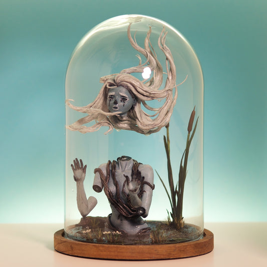 'SAD GHOST GIRL' | ORIGINAL SCULPTURE