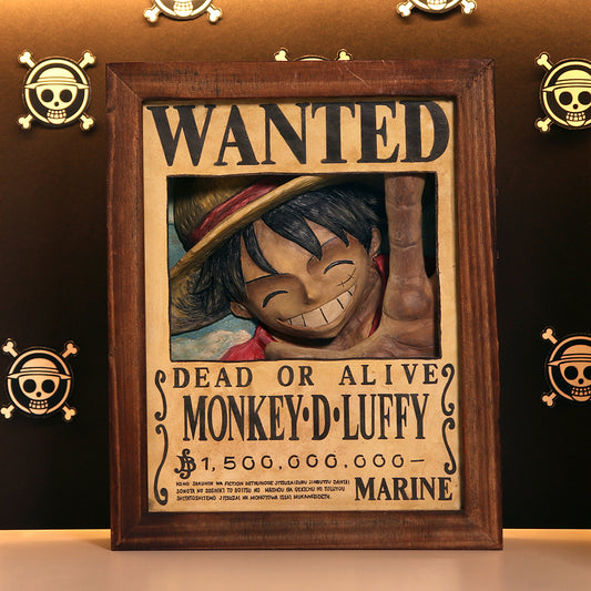 LUFFY WANTED POSTER | FANART FRAME