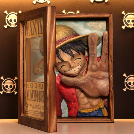 LUFFY WANTED POSTER | FANART FRAME